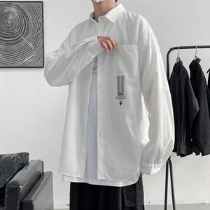 男士简约春季新款翻领纯色休闲日系青年衬衣C902P30，男装衬衫，星座1116-2