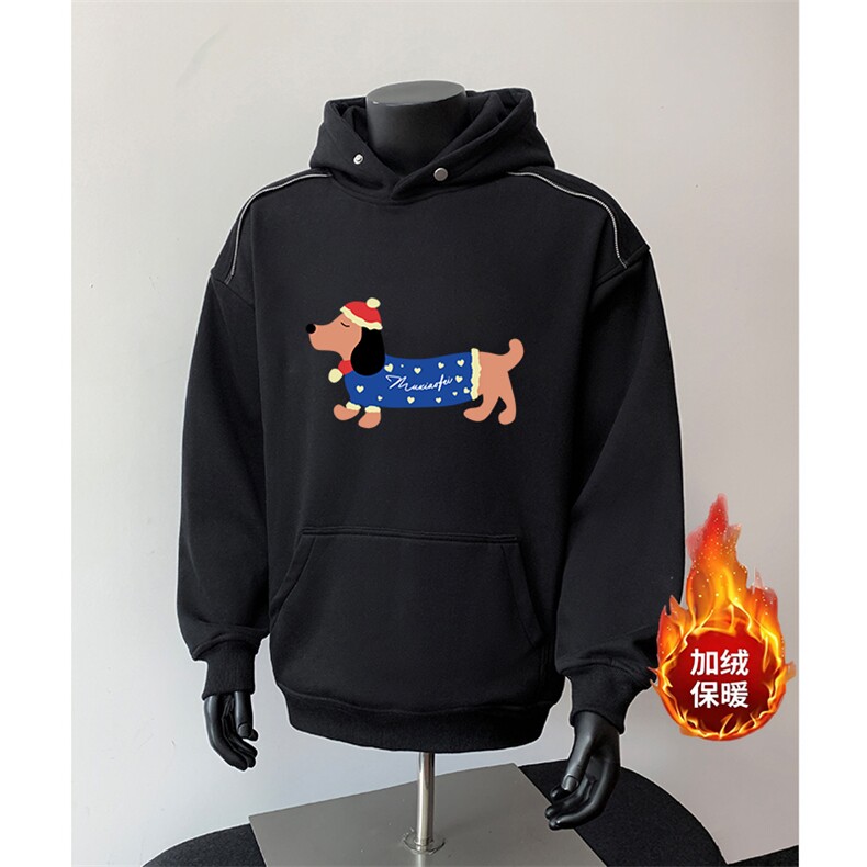 360克重磅图拉链华棉连帽卫衣【有货】C403A-WY25106LLJR-P85,男装卫衣,电商C403A