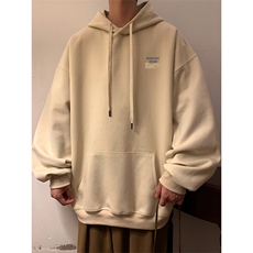 烫花大码340克重磅华棉复合休闲连帽卫衣W4275-P42【特价】，男装卫衣，电商A007