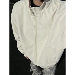 26春装新款美拉德立领飞行夹克boxy廓形休闲百搭外套上衣 JK6500图片