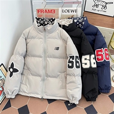 棉服男冬新款面包服棉袄加厚保暖棉衣外套男女日系新款TT9083P94，男装棉衣，星座1013-5