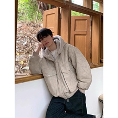 网图大理石座山雕棉服男美式cleanfit加绒连帽外套MY60510-特P130，男装棉衣，星座1007（原301D）