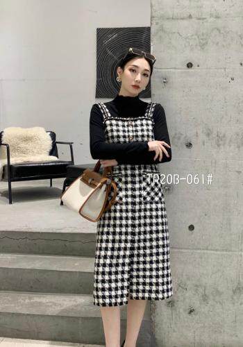 春款两件套连衣裙，女装连衣裙，斯瑞威