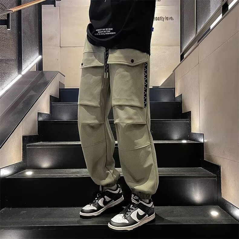 23百搭新款春夏季薄款冰丝运动长裤休闲裤MK261-P40,男装休闲裤,星座1109-3