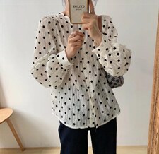 【素妮】新款波点开衫，其它，素妮