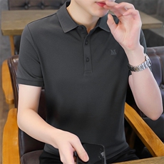 2025夏季新款男士潮流时尚休闲短袖POIO衫8088-P33，男装T恤，星座1215-1