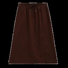 2021秋冬新品纯棉抽绳松紧半身裙301款，女装半身裙，秋牧寒烟