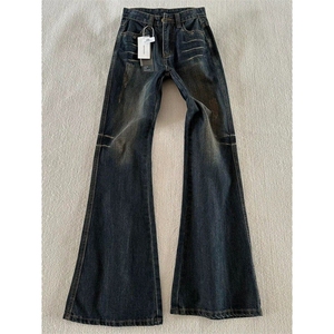 【有货】DK203-批50微喇牛仔裤女2025新款修身显瘦拖地喇叭裤子潮图片