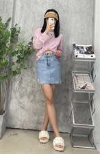 重水洗短裙，其它，朵朵鱼