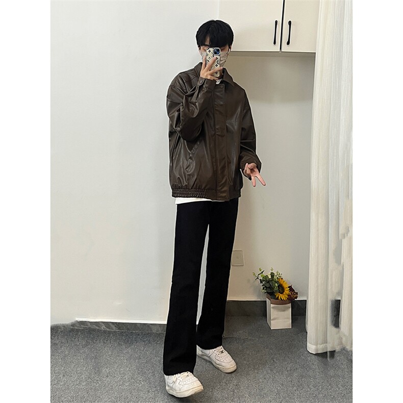 B221美式ins高街暗黑小众修身弹力休闲牛仔裤LK23010-P60控78,男装牛仔裤,电商B221