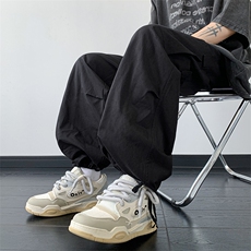 B221美式ins街头hiphop宽松工装休闲裤子LK23122-P65控88，男装休闲裤，电商B221