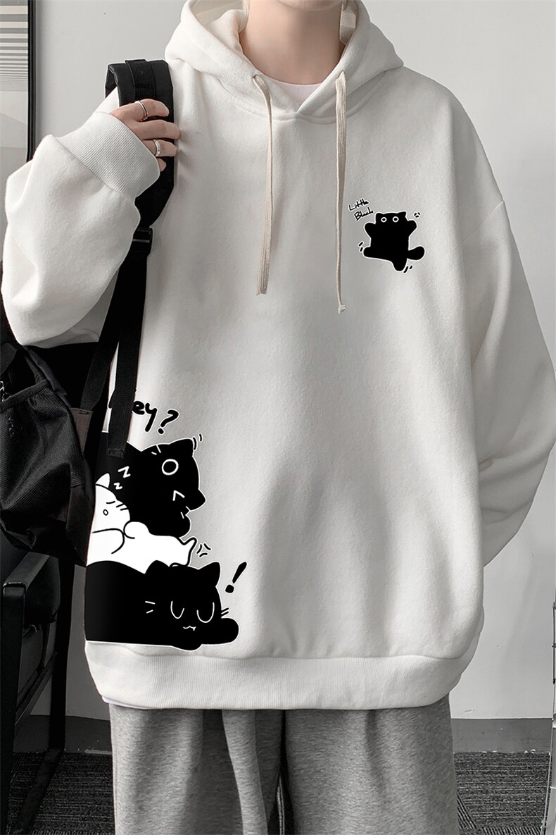 连帽卫衣男大码胖子帽衫大号运动服WY2462-P35,男装卫衣,电商A040