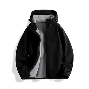 新款男女高品质户外登山服青少年学生冲锋衣夹克外套HS6611-P80图片