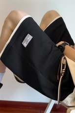 ！2025夏季新款男士假两件撞色短裤学生运动五分裤DK269特P30，男装休闲裤，电商B220