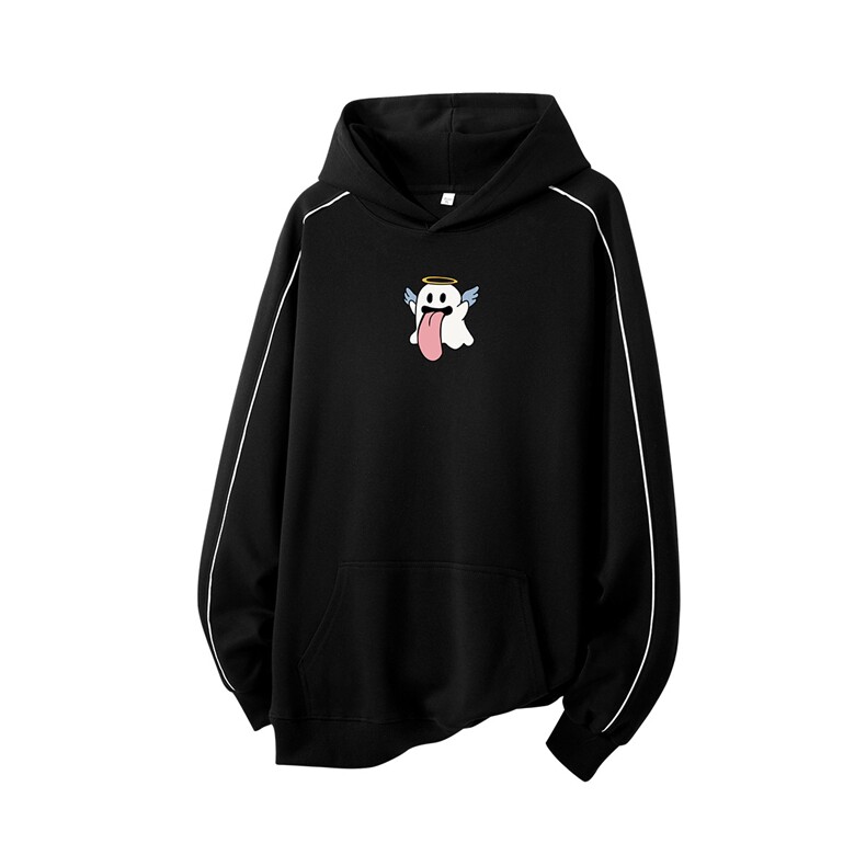 得物供货、复合重磅420克现货连帽卫衣宽松HD019-1-WYT25273-P45,男装卫衣,电商019-1