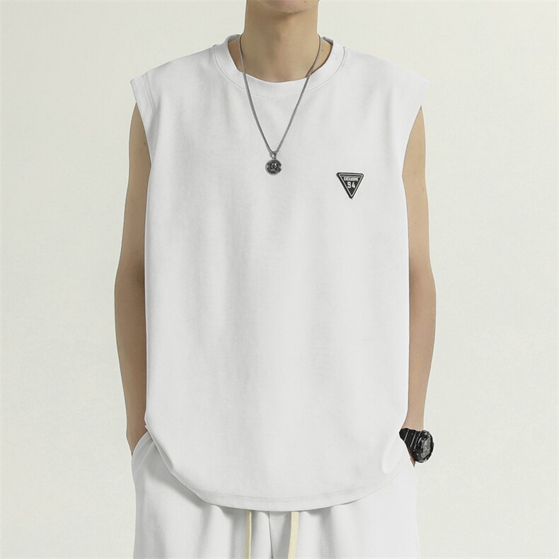 无袖t恤夏季薄款宽松冰丝速干篮球衣服背心休闲TT382-特批34,男装背心/马甲,星座718