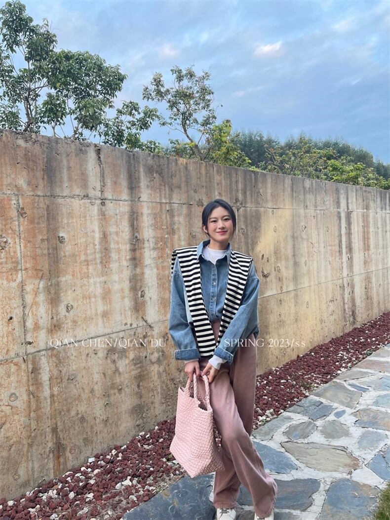 现货春季新款：披肩牛仔外套，其它，QIANCHEN 谦晨(1F)