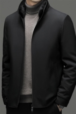 羽绒服男2023冬季新款中年男士商务休闲上衣可脱卸内胆保暖外套，男装羽绒服，电商B212（原钱塘6029）