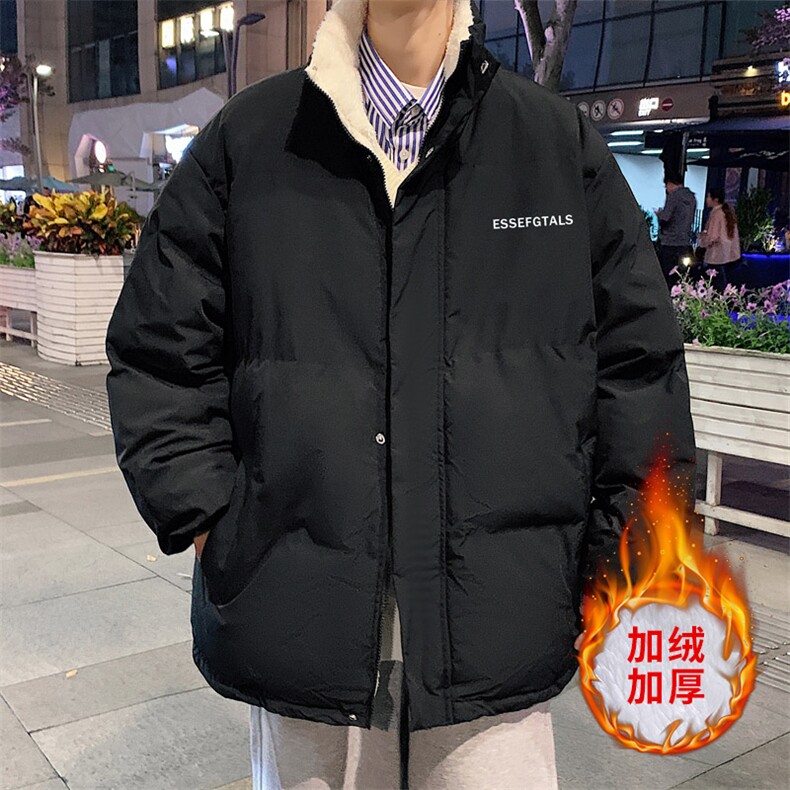 ！2023秋冬新款男士加绒加厚棉衣保暖立领棉服外套MY101特P78,男装棉衣,电商B220