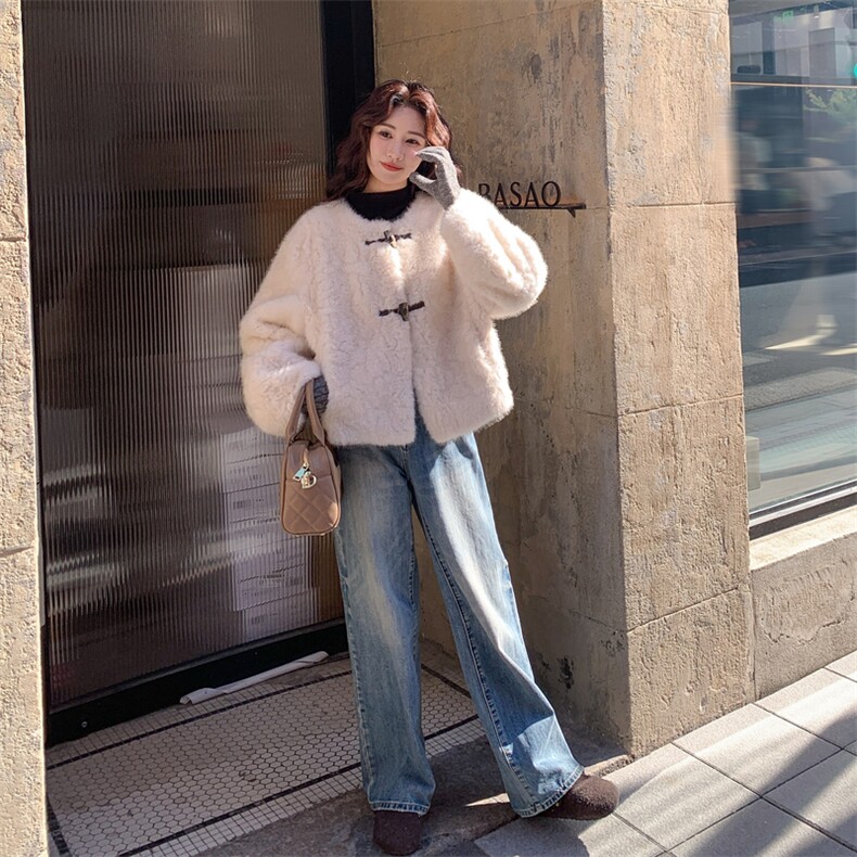 现货新款短款毛毛外套浙宝217-1125-175-248,女装短外套,浙宝217