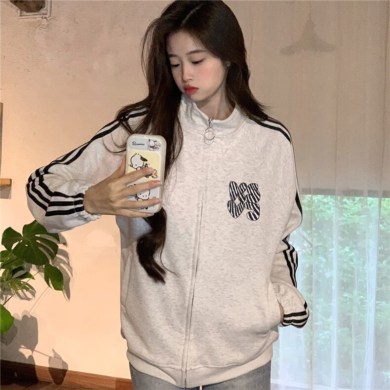 EE128-P70卫衣男女情侣装薄款2024宽松拉链开衫外套连帽韩版上衣,男装卫衣,星座911-3