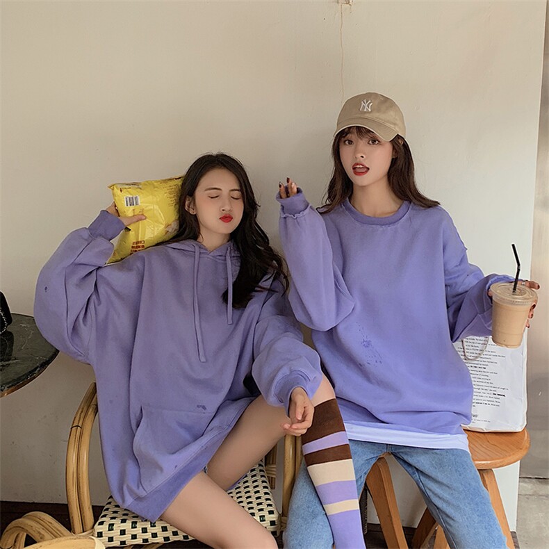 大货已出2021春秋季爆款卫衣W1988圆领P75-K118连帽P85-K128，女装卫衣/绒衫，叁秋一裳