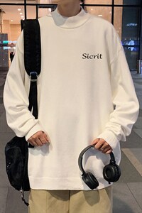 M18098-P45 加绒款-P65半高领毛衣男士大码针织衫男毛线衣男图片