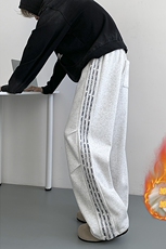 冬季加绒加厚休闲裤男美式高街个性卫裤运动裤K1403/P55，男装休闲裤，电商D202