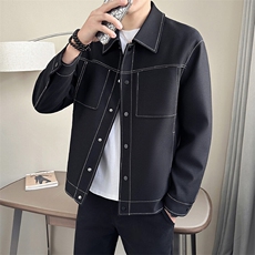 店主风~春季牛仔夹克外套K698/P115，男装工装外套，电商B331