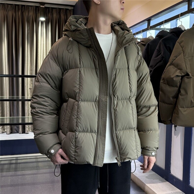 云朵泡芙轻盈羽绒服冬季高充蓬松保暖90绒休闲男yrf530-TP205图片