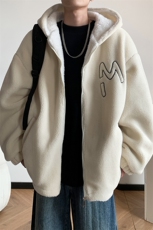 新款绣花港风连帽棉衣大码加厚毛绒棉袄男MY200P118控188，男装棉衣，电商A029