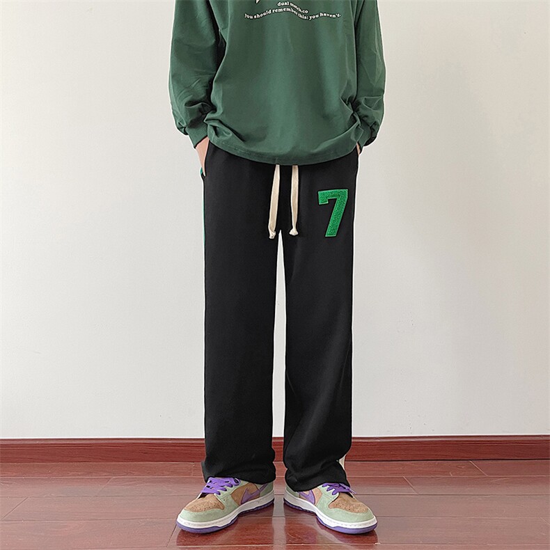 得物品质港风宽松运动裤户外休闲裤男长裤227-2*K50*P60控78,男装休闲裤,星座227-2
