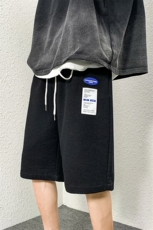 ！2023夏季新款华夫格短裤男士五分中裤运动裤DK666P25控39，男装休闲裤，电商B220