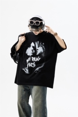 纯棉T恤设计感短袖原创小众运动T恤美式日系T1016-1T337P32K59，女装T恤，星座1016-1（原电商B408-1）