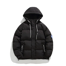 日系棉服男秋冬季加厚面包服潮牌休闲棉袄男生立领棉衣外套MY844，男装棉衣，星座310B-1