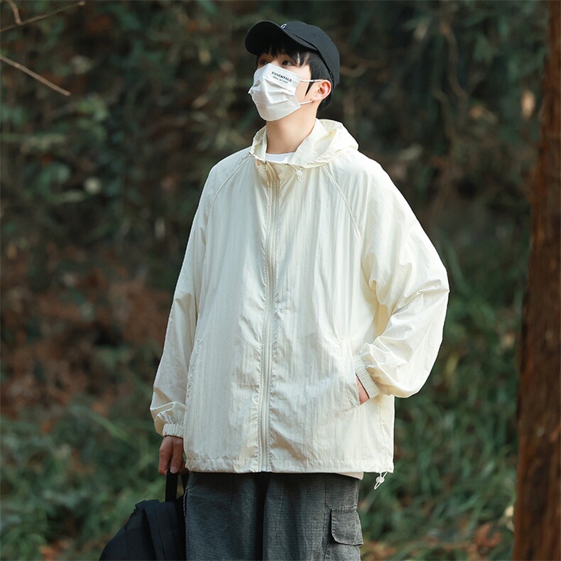 防晒衣男夏季薄款UPF50+防紫外线皮肤衣男宽松钓鱼防晒服2360-P35图片