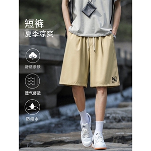 男生夏季薄款休闲短裤直筒运动宽松五分裤子 DK508-特批1839图片