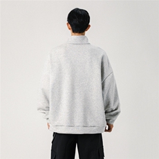 春装现货半拉链卫衣XZ609-WY3102-P65-控价88，男装卫衣，星座609