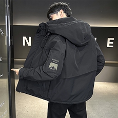 原版高品质有【新标】男羽绒服冬季工装白鸭绒冲锋衣外套男，男装夹克，星座507A（原星座306B-2）