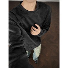 扎染黑加绒