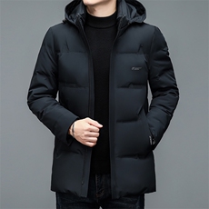 AH22121钱塘2020-3中年男士连帽商务休闲羽绒服外套主推款P260，男装羽绒服，钱塘207-3