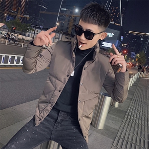 312A-A8810-P125控148  冬季社会小伙立领棉衣外套韩版潮流棉服1图片