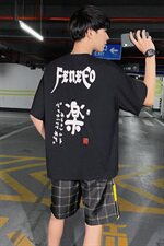 运动套装男韩版潮流夏季新款男士青少年短袖t恤潮两件套DS785T，男装T恤，电商A102
