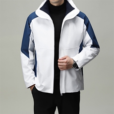 新款三合一可拆内胆登山服男士春秋休闲冲锋衣外套男装季，男装夹克，电商B212（原钱塘6029）