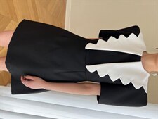 现款夏款新款法式娃娃领显瘦连衣裙，女装连衣裙，LION&CAT(2F)