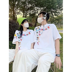 印花短袖T恤夏季潮流T恤衫纯棉310A-4-T102-特批20，男装T恤，星座310A-4