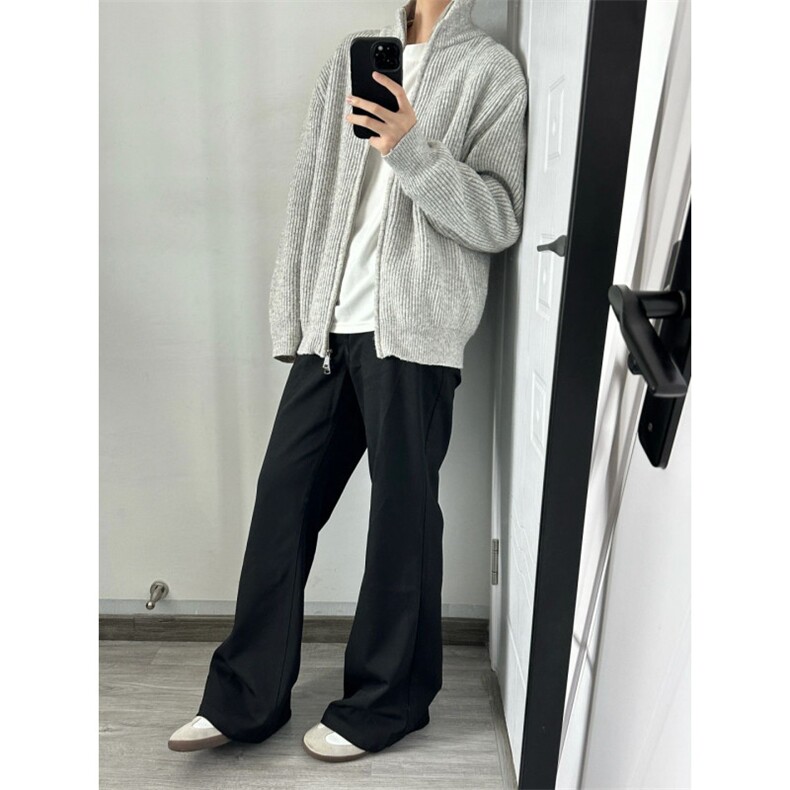 【有货】cleanfit拉链开衫毛衣外套男款针织衫M5653LL-特P55,男装针织衫/毛衣,星座1007（原301D）