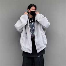 高货美式复古连帽卫衣男vibe潮牌小众宽松百搭痞帅休闲WC440-P48，男装卫衣，星座1008-2