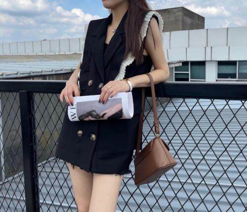 秋季新品，设计师款，甜酷风马甲，女装马夹，More-Lee