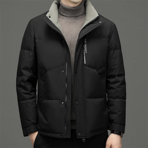 CAH9103钱塘2020-2冬季厚款商务休闲简约立领中年男士羽绒服P230图片
